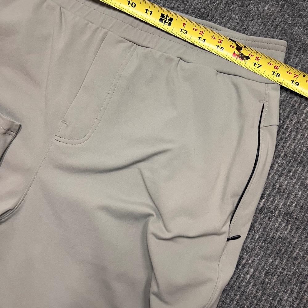 Public Rec All Day Every Day Pants Mens 38x32 Light Gray Jogger Trousers - Picture 5 of 12